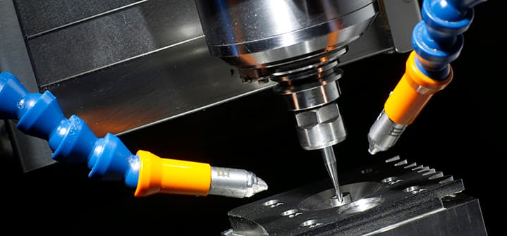 Modern CNC machining facility